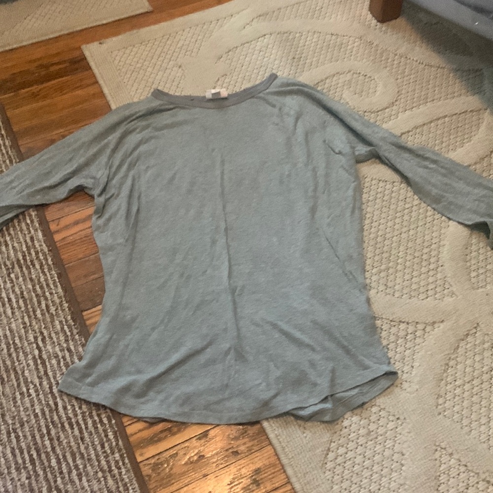 Lularoe grey 3/4 sleeve casual top